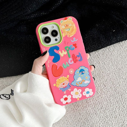 Cartoon Pink iPhone Case - IPhone Case