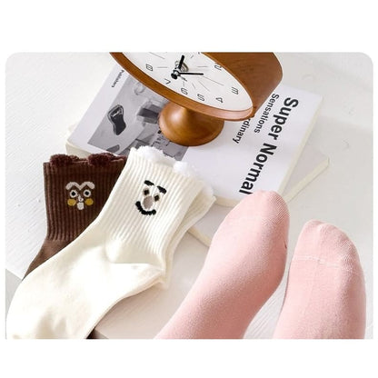 Cartoon Print Socks Set