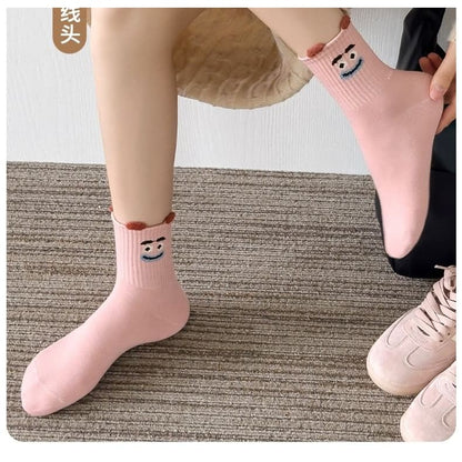 Cartoon Print Socks Set