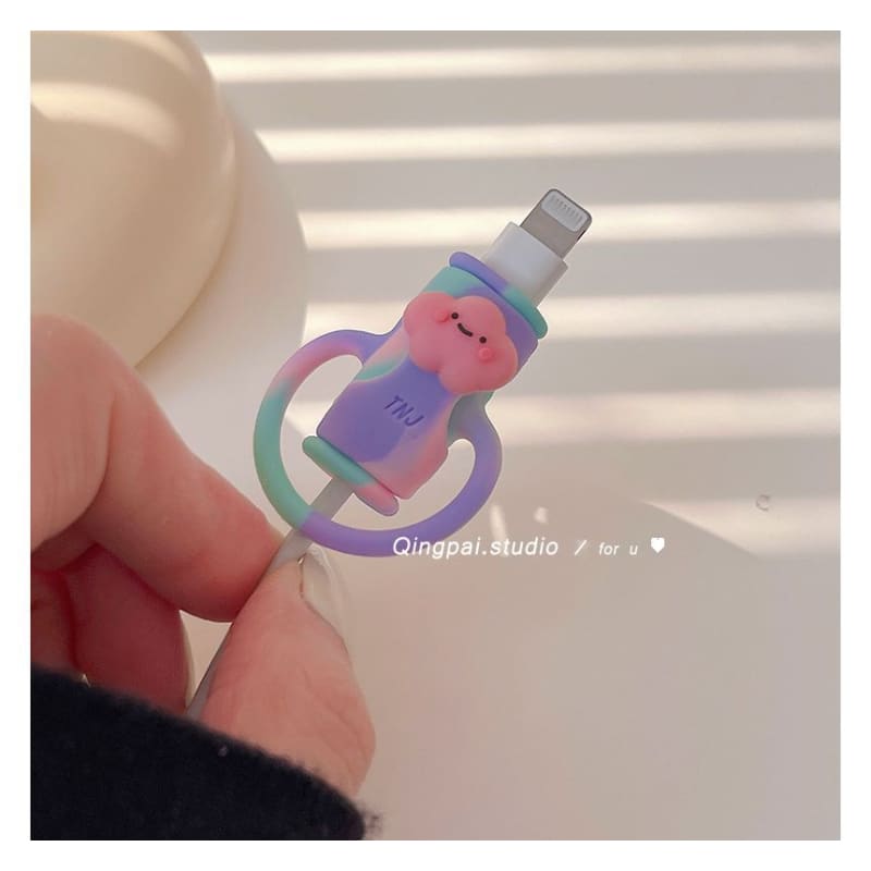 Cartoon Silicone Cable Protector