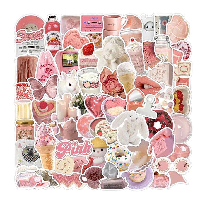 Cartoon Snack Stickers - stickers