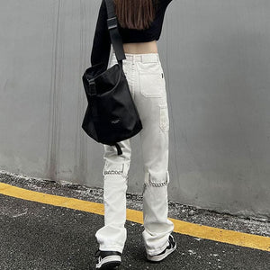 Casual Chain Jeans - Jeans