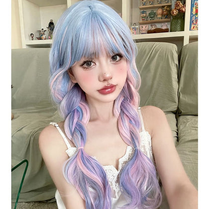 Casual Series Mermaid Pastel Mixed Lolita Wig ON999 - candy