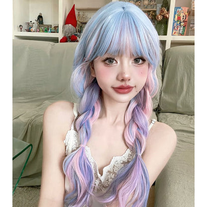 Casual Series Mermaid Pastel Mixed Lolita Wig ON999 - candy