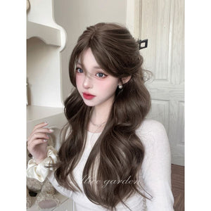 Casual Series Natural Light Brown Wig - Cold brown