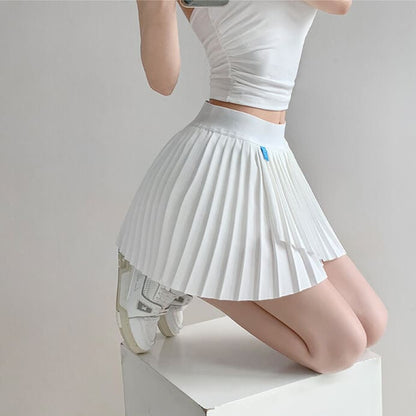 Casual Sport Pleated Skirt SpreePicky