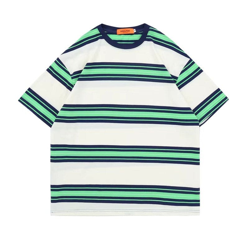 Casual Striped T-Shirt - T-Shirts