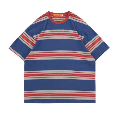 Casual Striped T-Shirt - T-Shirts