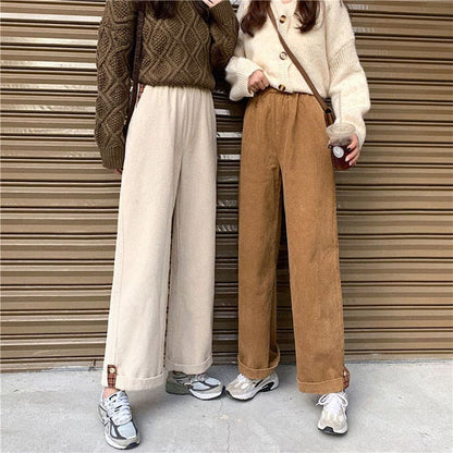 Casual Wide Pants - Pants