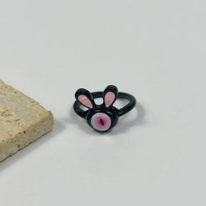 Kawaii Aesthetic Y2K Cute Fairy Cat and Monster Rings MK Kawaii Store