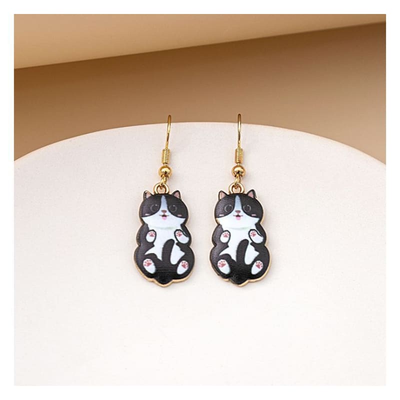 Cat Drop Earring