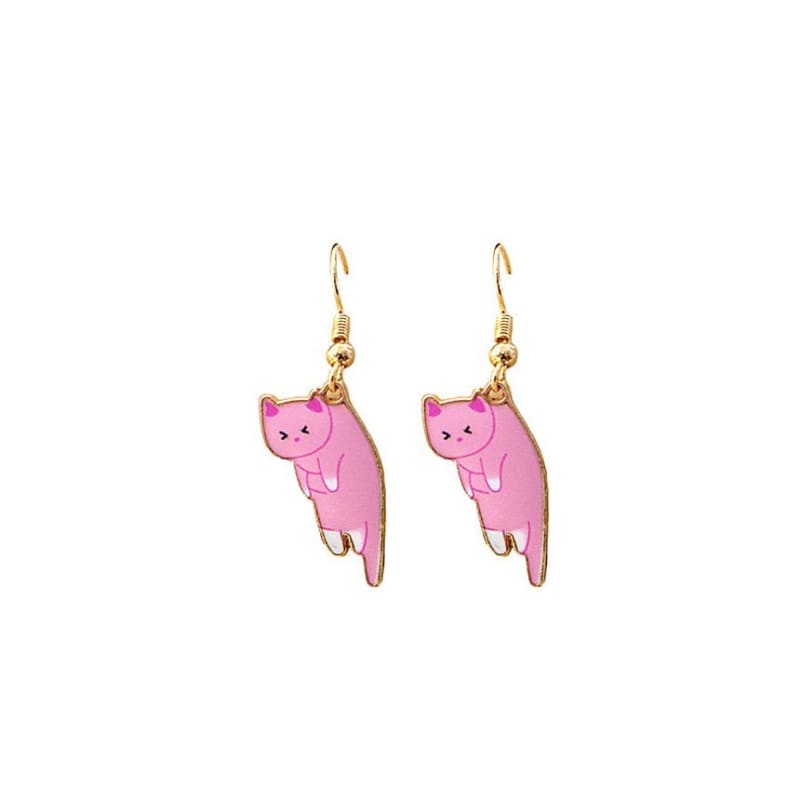 Cat Drop Earring