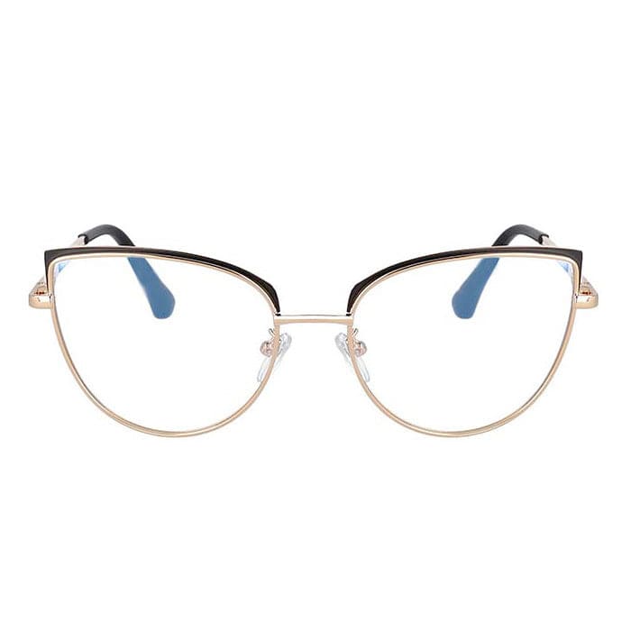 Cat Eye Glasses - Black - Glasses