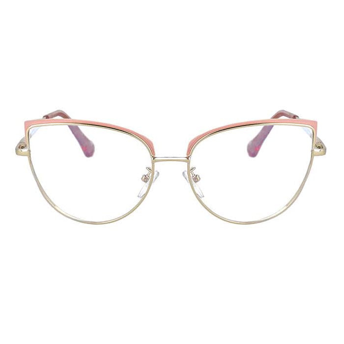 Cat Eye Glasses - Pink - Glasses