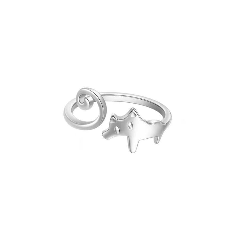 Cat Open Ring