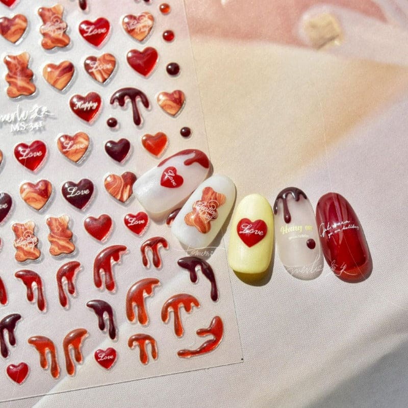 Cat Paw Nail Stickers - Flow