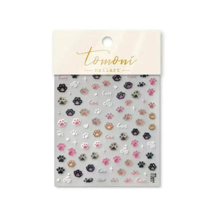 Kawaii Aesthetic Y2K Cute Fairy Cat Paw Nail Stickers MK Kawaii Store