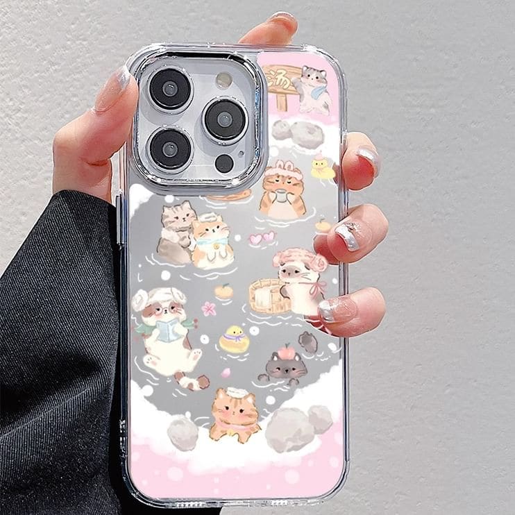 Cat Phone Case - iPhone 15 Pro Max / 15 Pro / 15 / 14 Pro