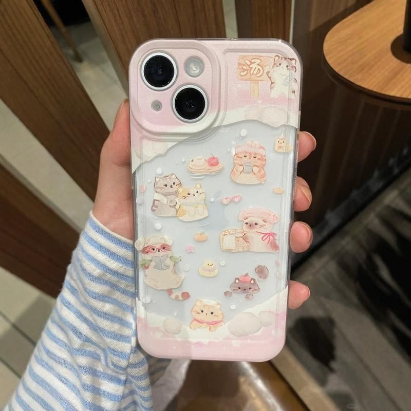 Cat Phone Case - iPhone 15 Pro Max / 15 Pro / 15 / 14 Pro