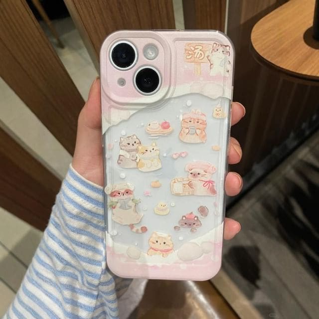 Cat Phone Case - iPhone 15 Pro Max / 15 Pro / 15 / 14 Pro