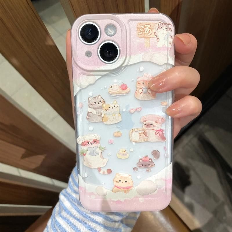 Cat Phone Case - iPhone 15 Pro Max / 15 Pro / 15 / 14 Pro