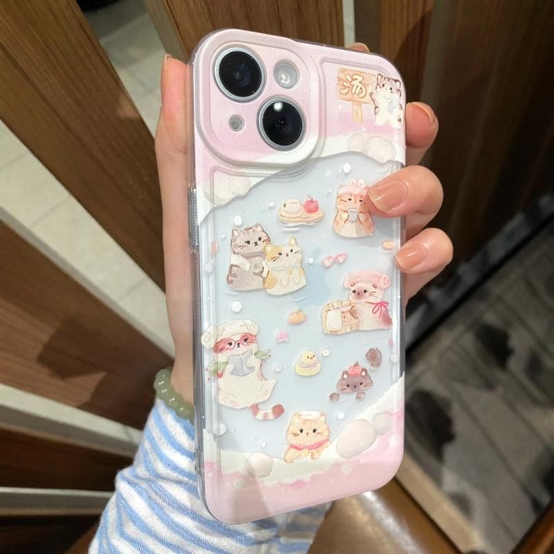 Cat Phone Case - iPhone 15 Pro Max / 15 Pro / 15 / 14 Pro