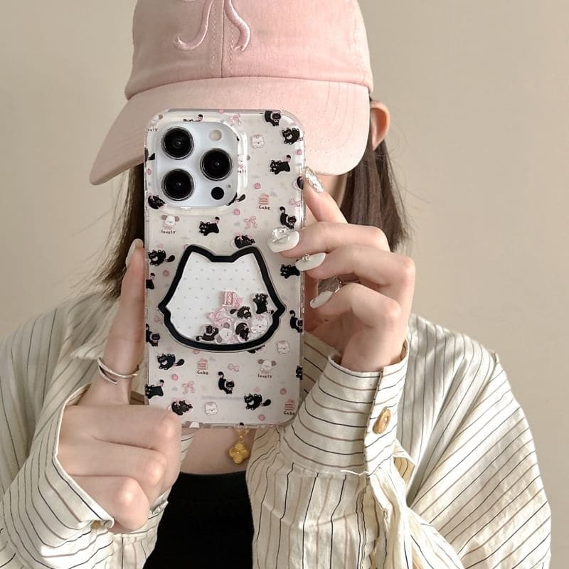 Cat Phone Case - iPhone 16 Pro Max / 16 Pro / 16 Plus / 16