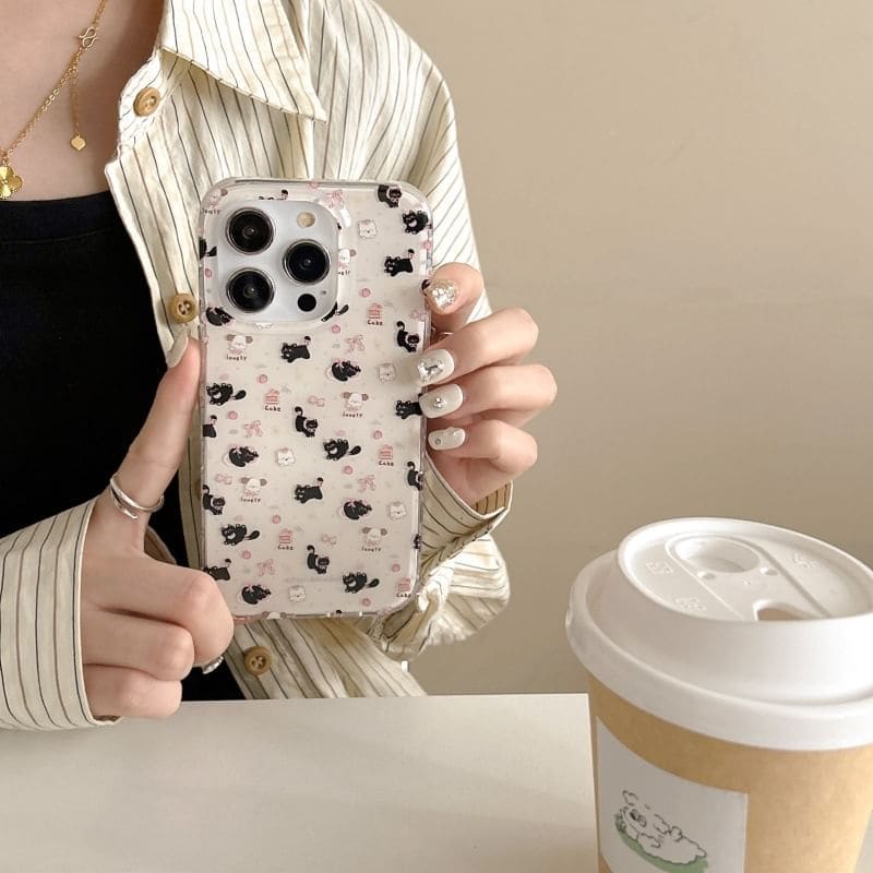 Cat Phone Case - iPhone 16 Pro Max / 16 Pro / 16 Plus / 16