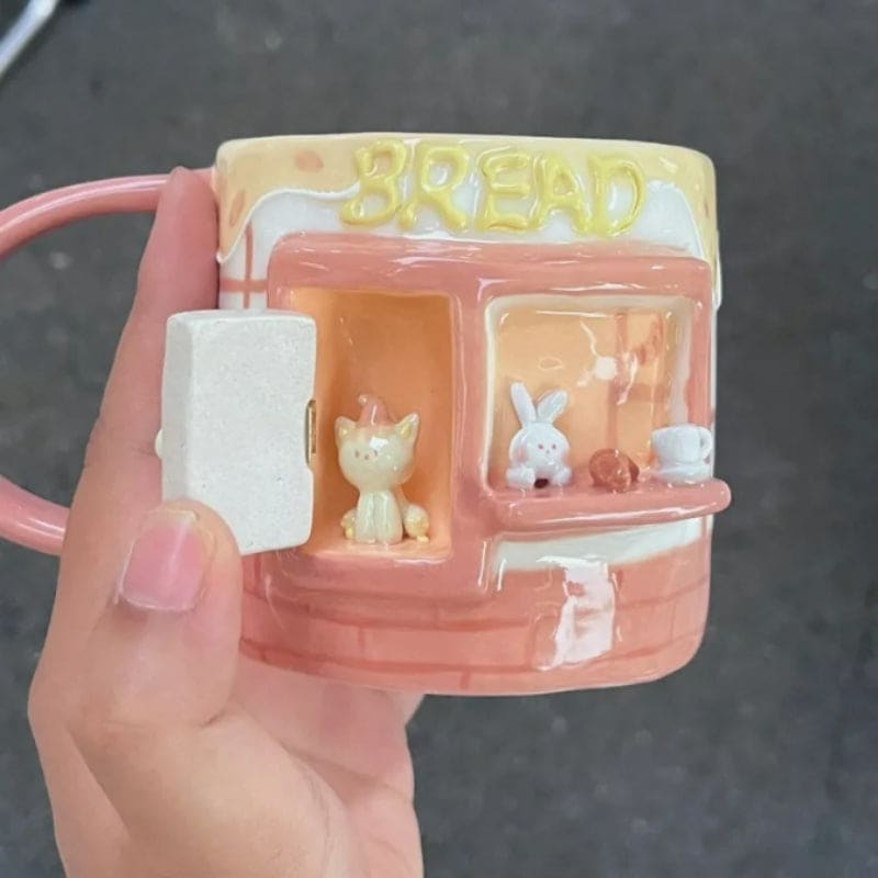 Cat Water Cup - Kimi MK Kawaii Store