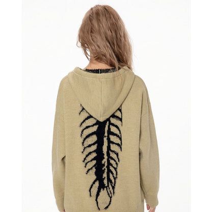 Centipede Knit Hoodie - Hoodie