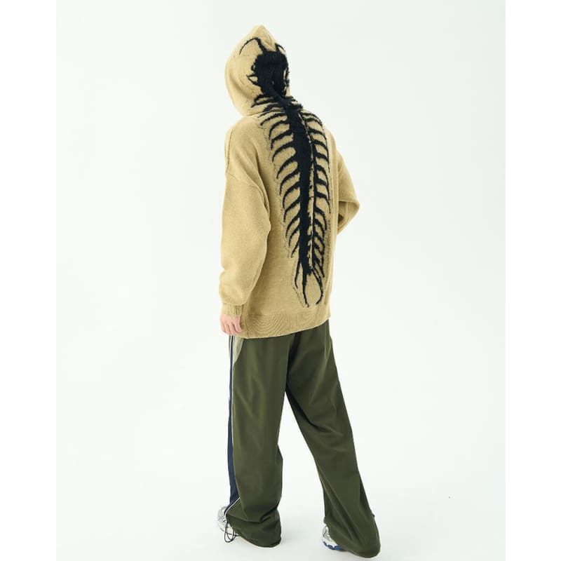 Centipede Knit Hoodie - Hoodie