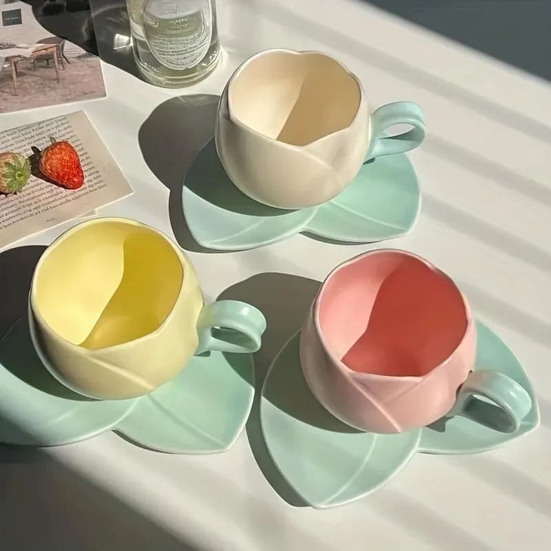 Ceramic Tulip Cup - Lovesickdoe