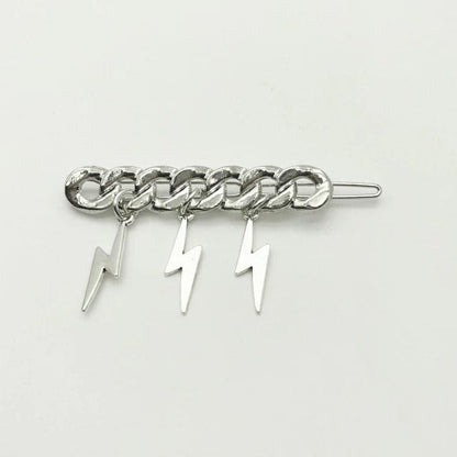 Chain Pendant Hair Clips - Standart / Lightning - Other