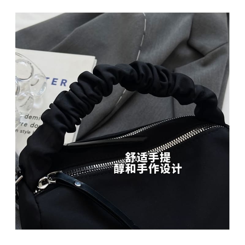 Chain Strap Top Handle Crossbody Bag