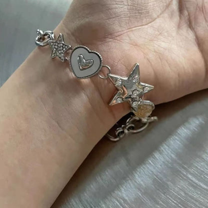 Chained Star Bracelet