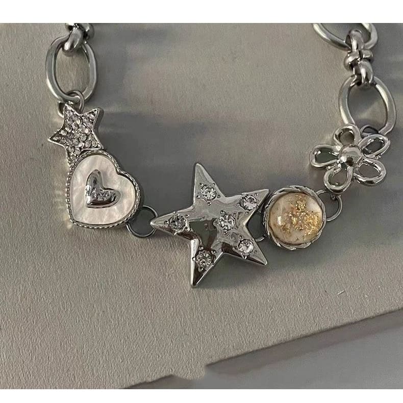 Chained Star Bracelet