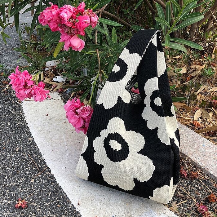 Charming Flower Tote Bag - Handbags