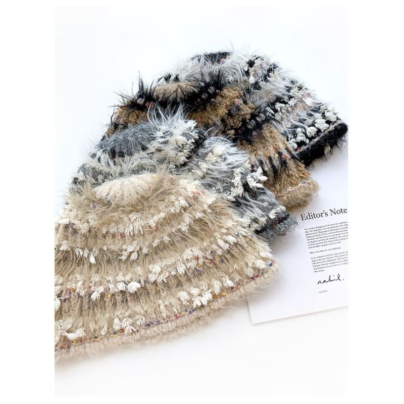 Chenille Knit Beanie