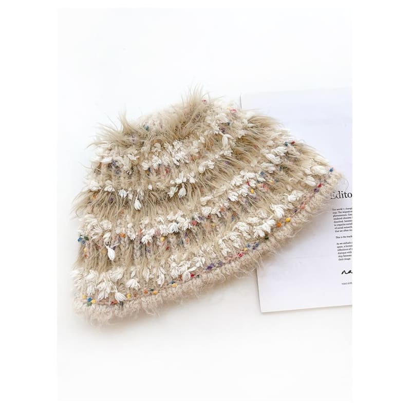 Chenille Knit Beanie