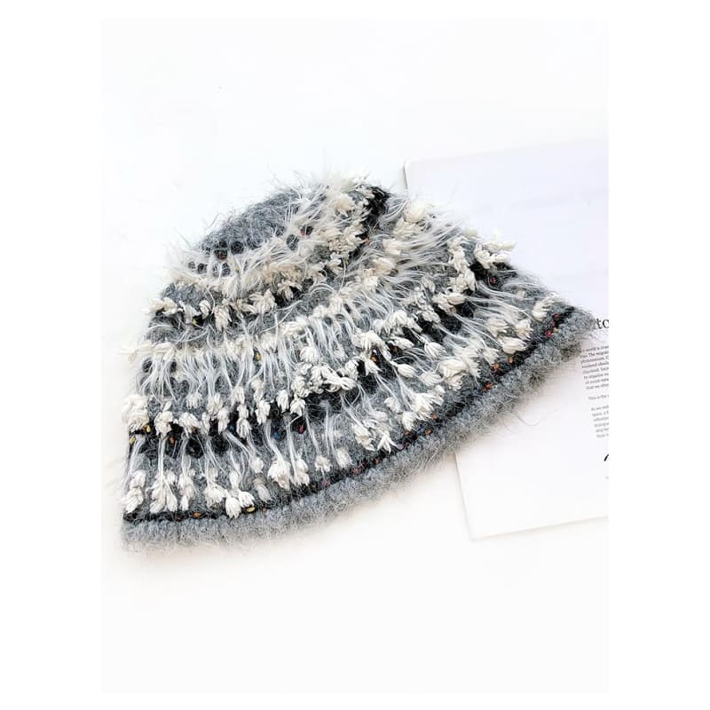 Chenille Knit Beanie