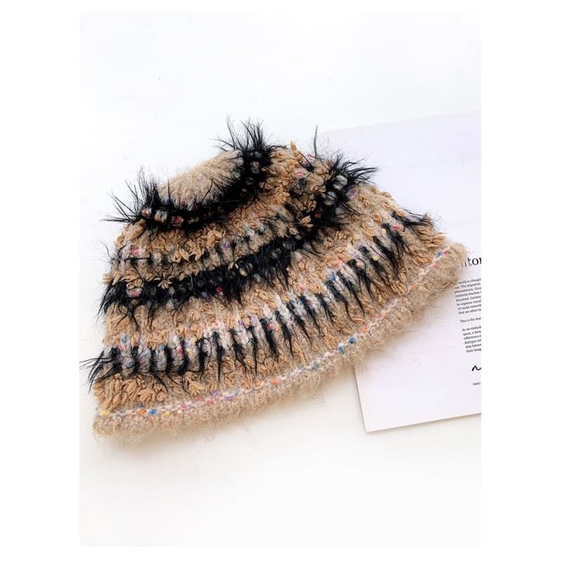 Chenille Knit Beanie