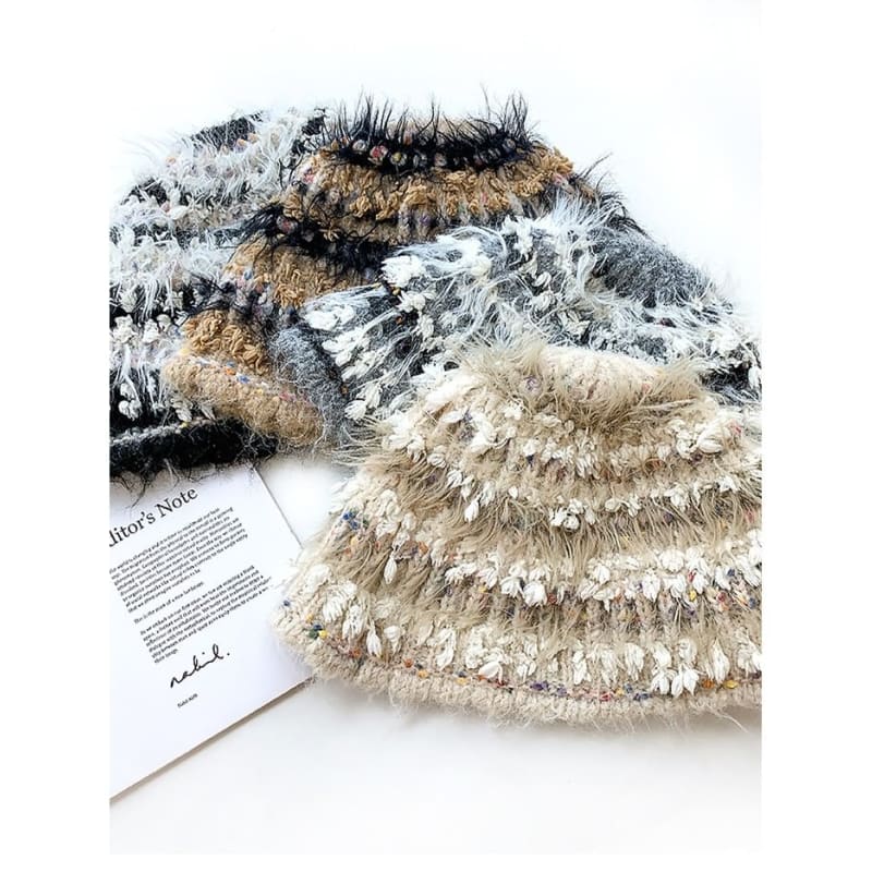 Chenille Knit Beanie