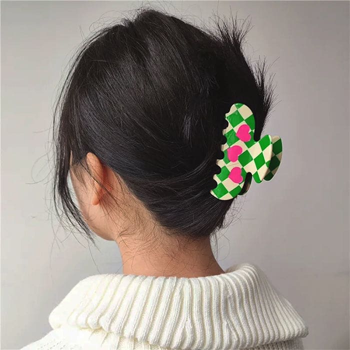 Cherry Checker Hair Claw - Other