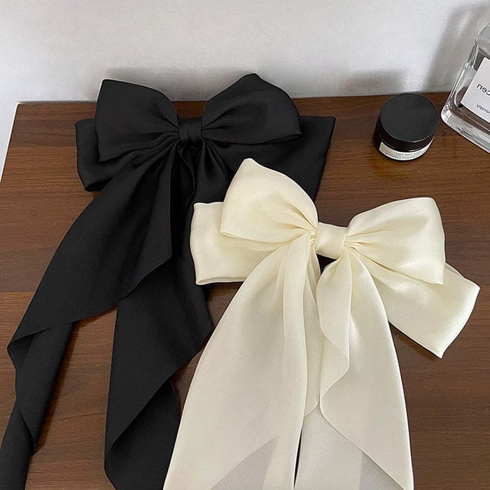 Chic Satin Hair Bow - Other