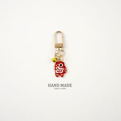 Chinese Koi Bag Charm / Key Ring / Phone Strap - #1