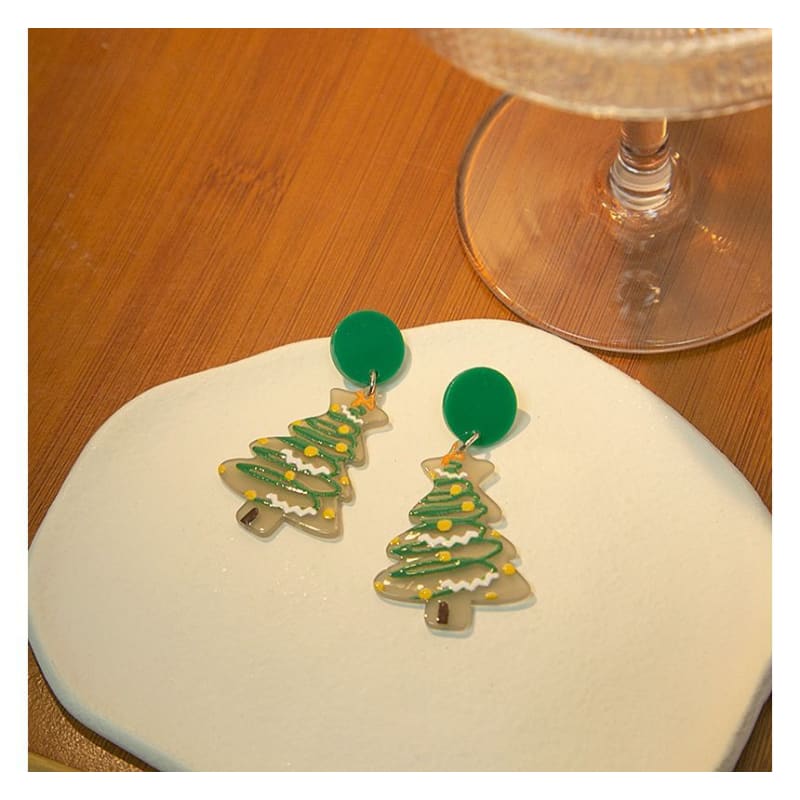 Christmas Alloy Dangle Earring