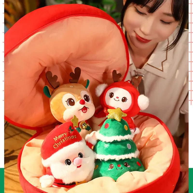 Kawaii Aesthetic Y2K Cute Fairy Christmas Apple Plush Toy MK Kawaii Store