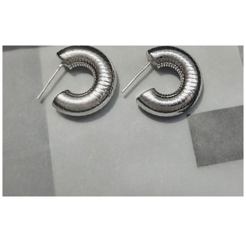 Chunky Hoop Earring