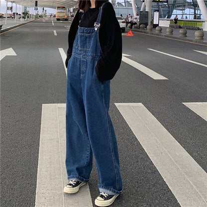 Classic Denim Overalls - Pants