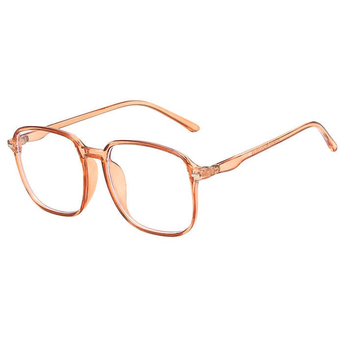 Classic Elegant Glasses - Orange - Glasses